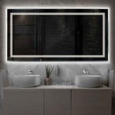 Espejo LED Rectangular | Control por interruptor de pared | Luz blanca neutra - Reyze Seria Minimal Model 1